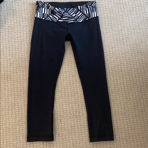 Lululemon cropped wunder unders